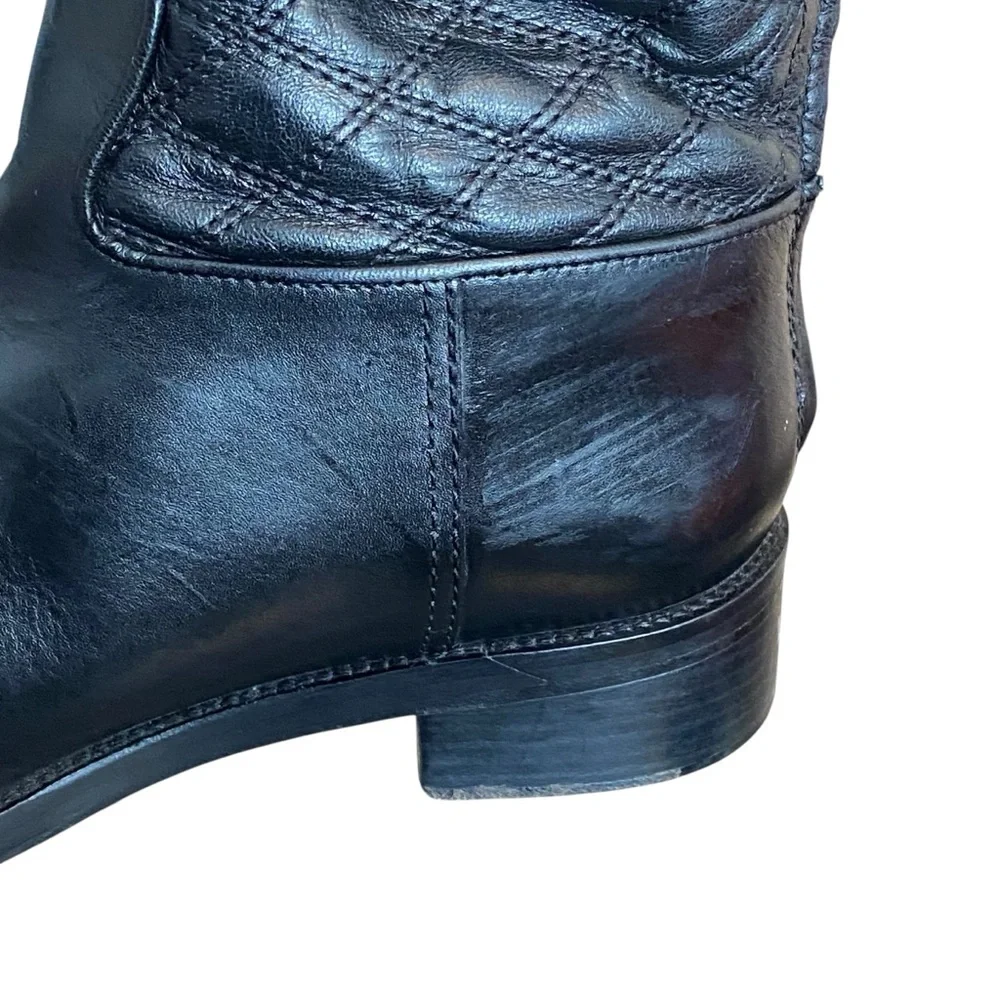 T Tory Burch Riding Boots Black Size 9